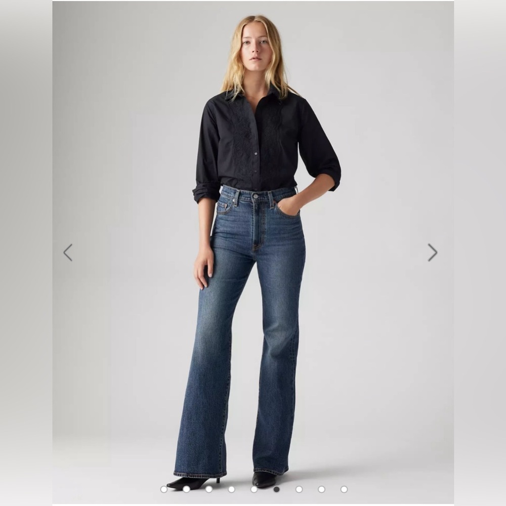 LEVI’S RIBCAGE BELL WOMEN'S JEANS 28W x 30L